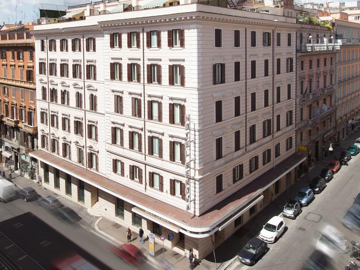 Hotel Genova Roma Esterno foto